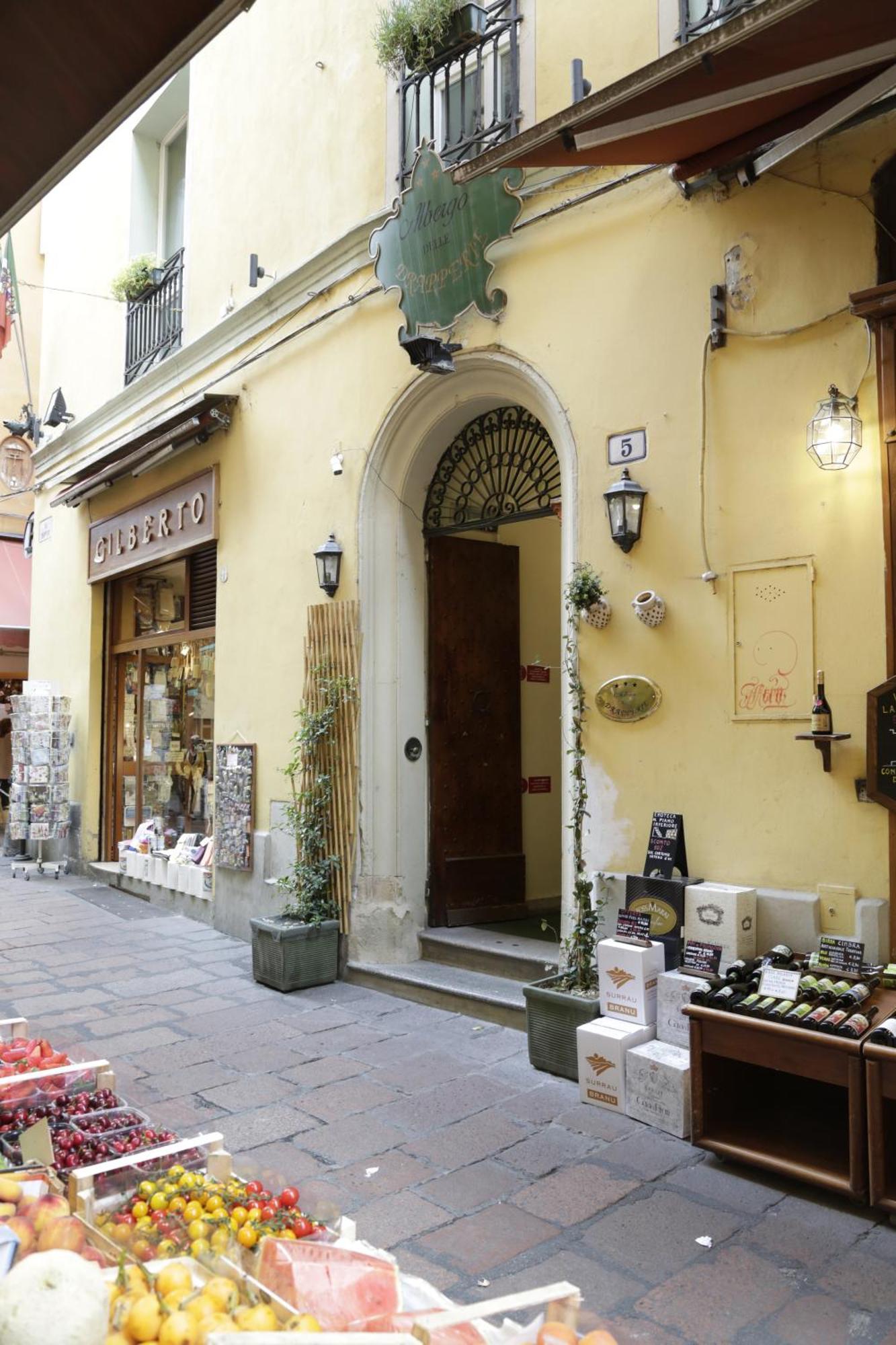 Albergo Delle Drapperie Boloňa Exteriér fotografie