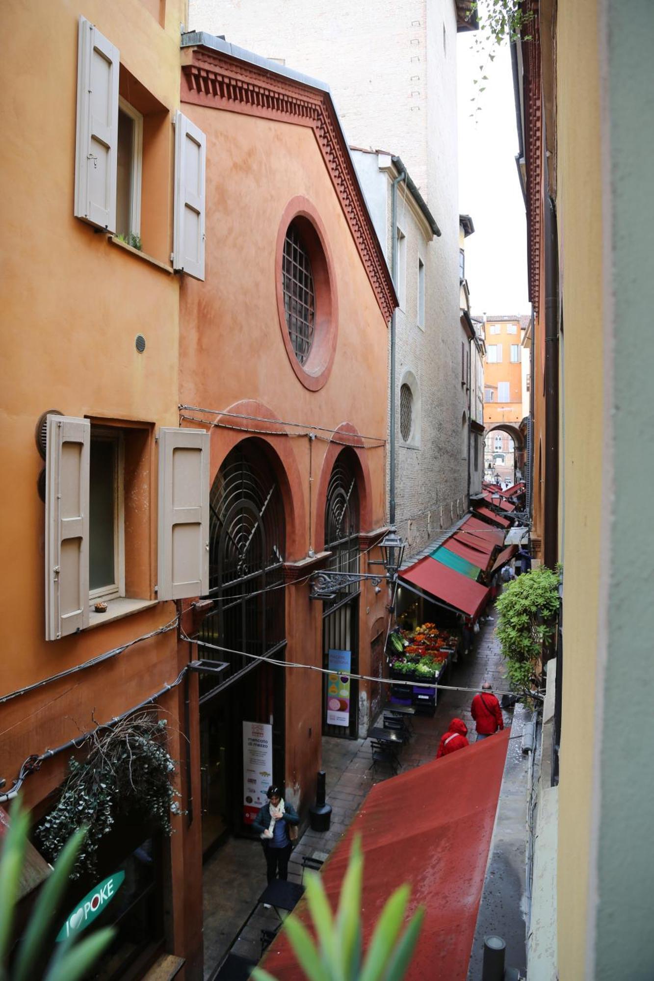 Albergo Delle Drapperie Boloňa Exteriér fotografie